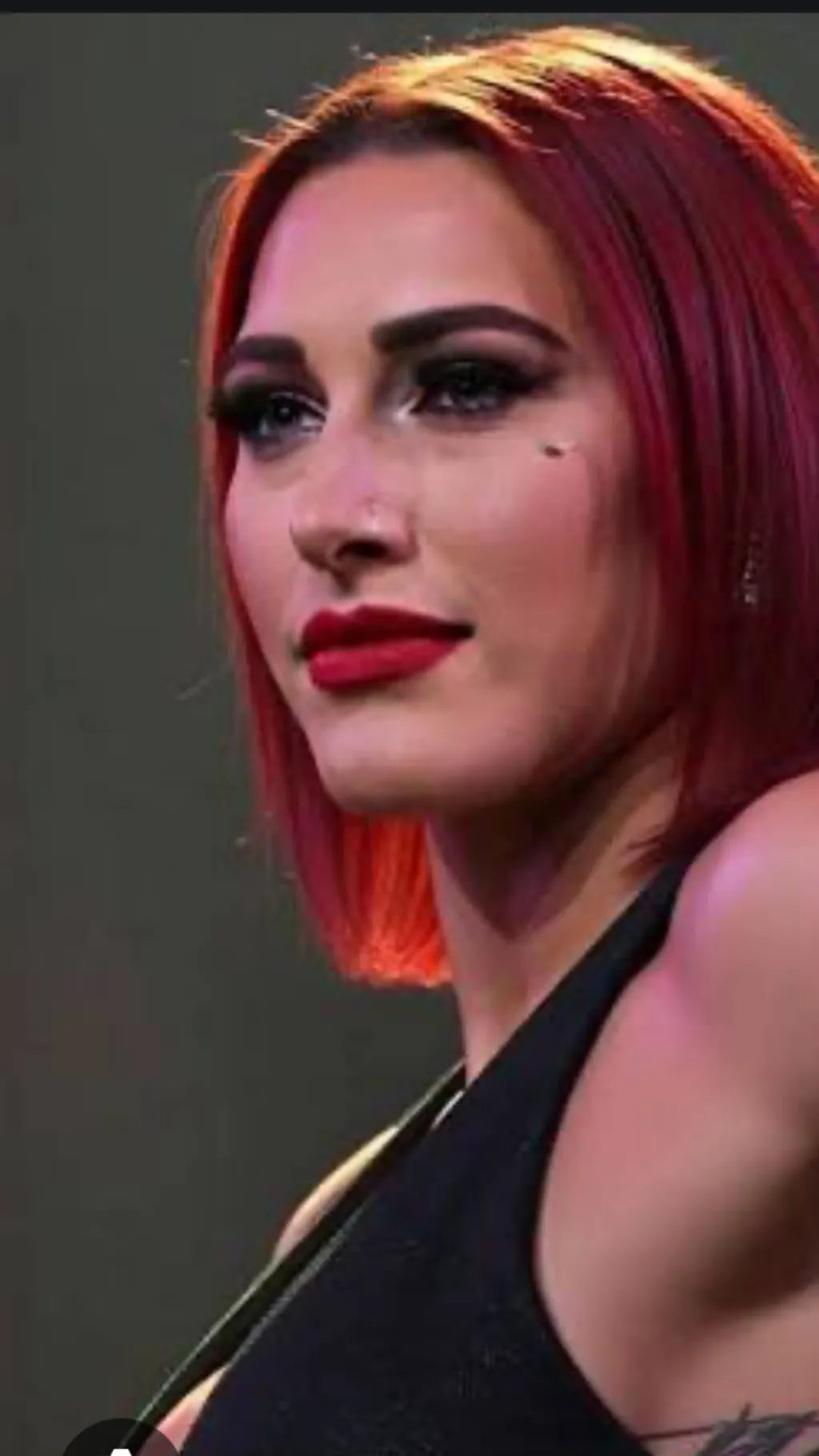 ai character: Rhea ripley  background