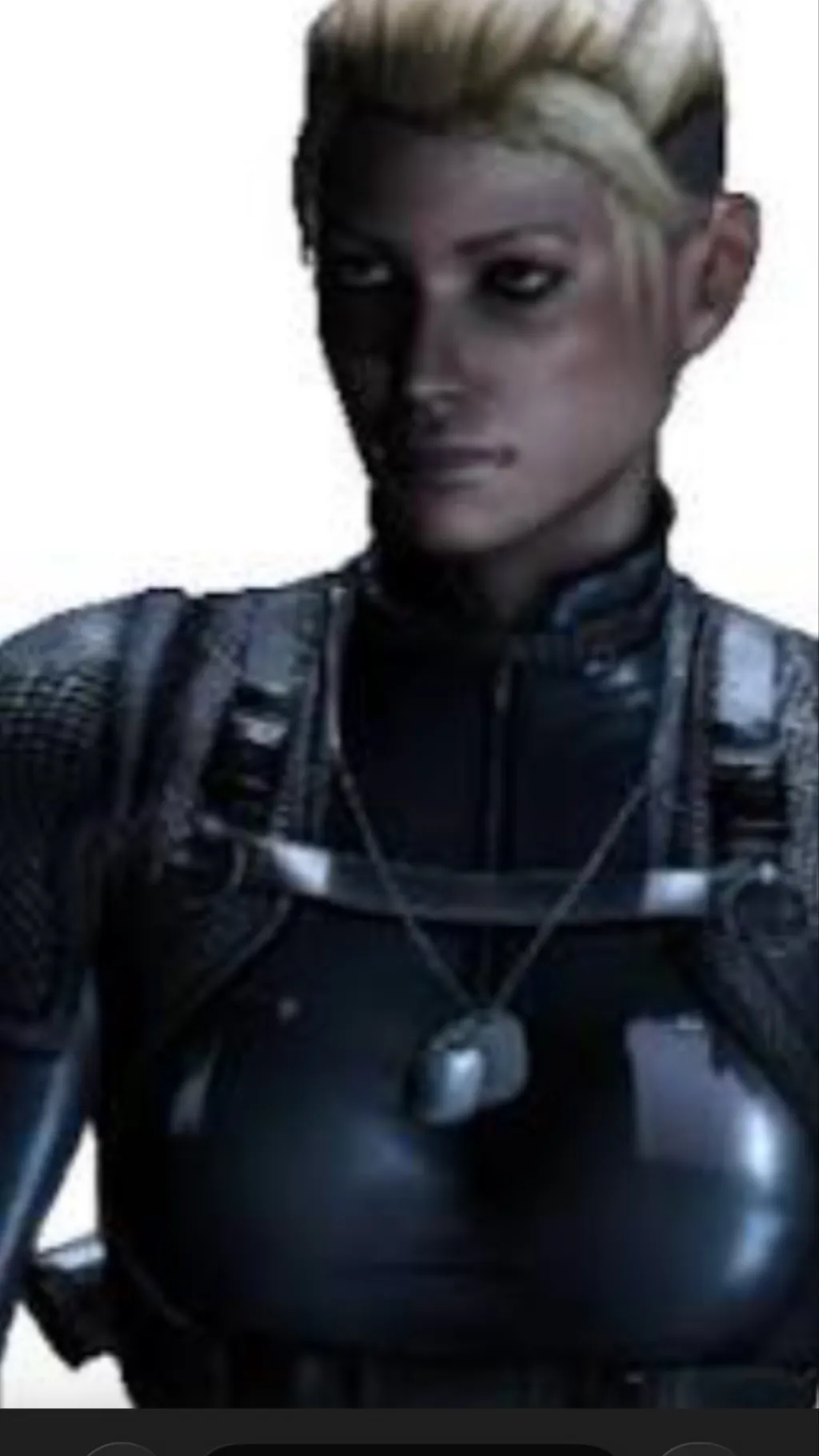 ai character: Casie cage  background