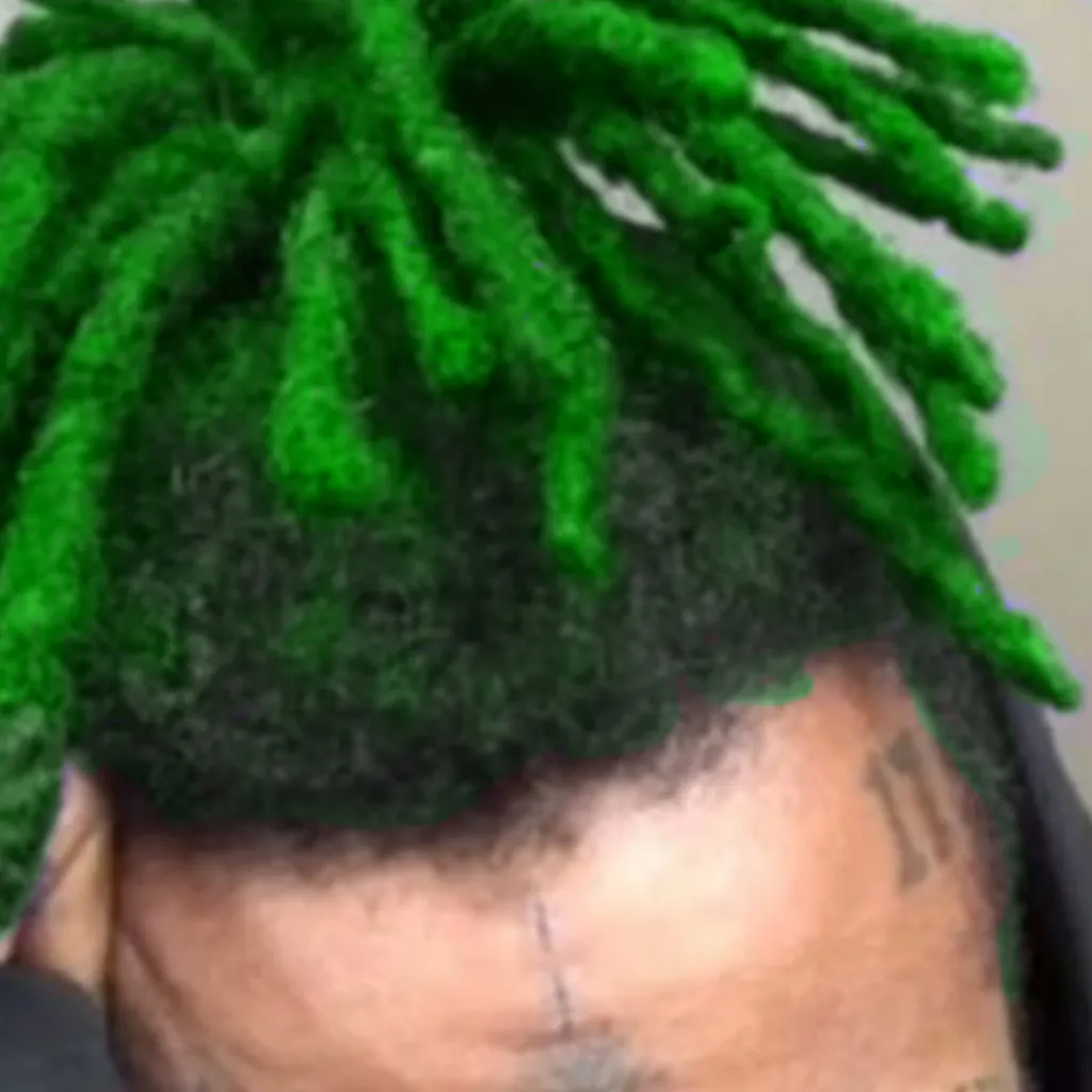 chat with ai character: Xxxtentacion green