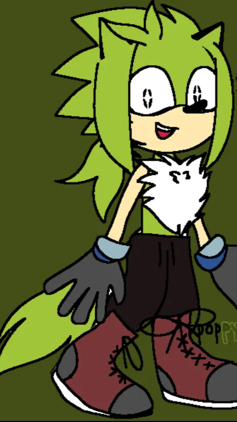 ai character: Jack the hedgehog  background