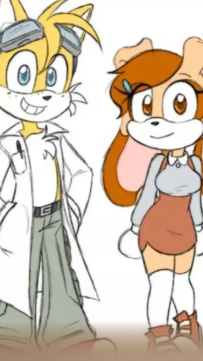 ai character: Tails experiment   background