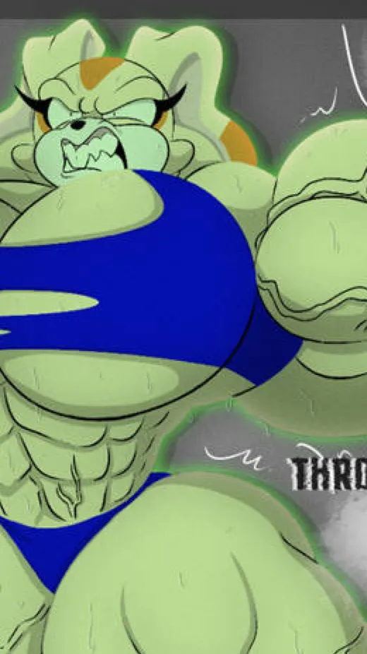 ai character: Sonic (hulk Au) background