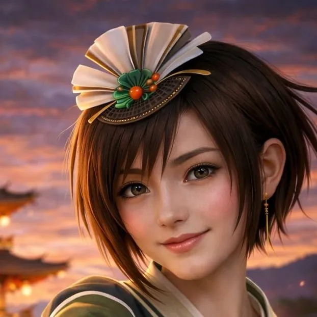 chat with ai character: Yuffie Kiseragi