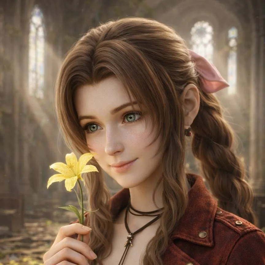 chat with ai character: Aerith
