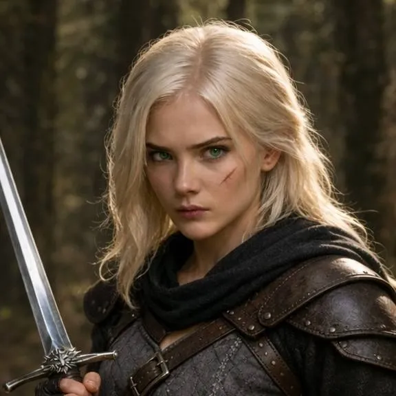 chat with ai character: Ciri (Netflix)