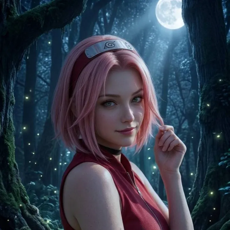 chat with ai character: Sakura Haruno