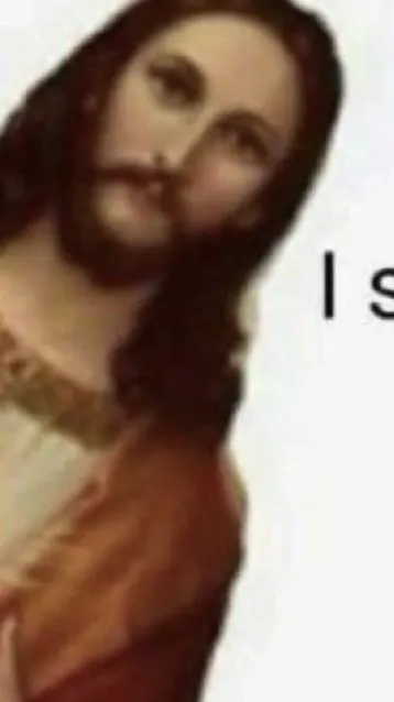 ai character: Jesus  background