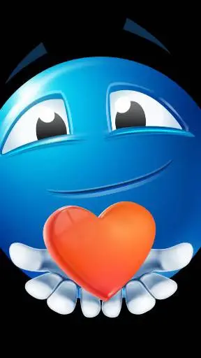 ai character: Emoji lover background
