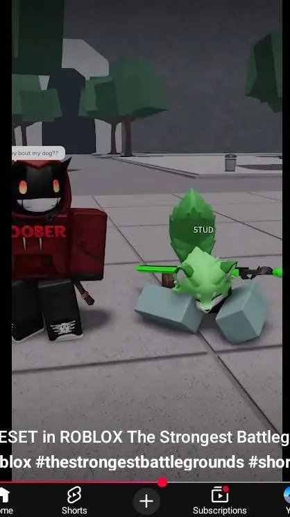 ai character: xdemon x stud background