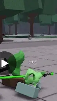 ai character: stud furry  background