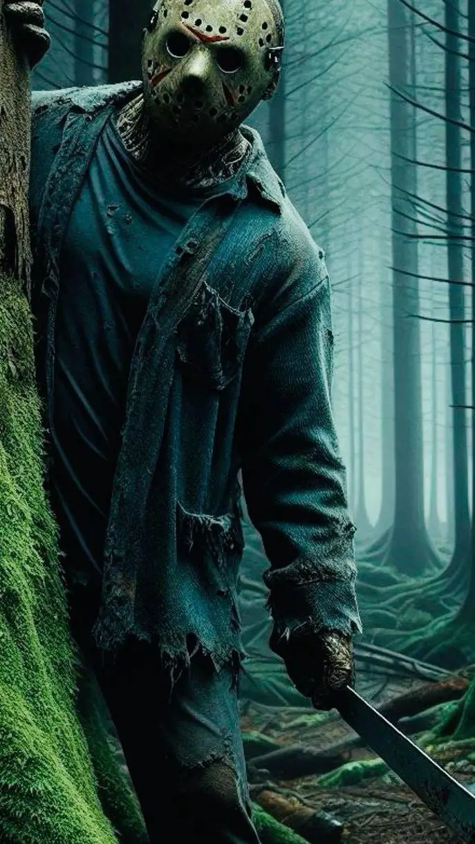 ai character: Jason Voorhees  background