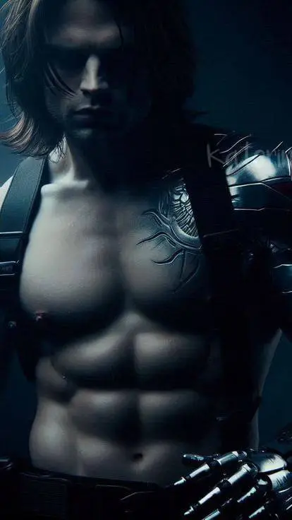ai character: Bucky Barnes background