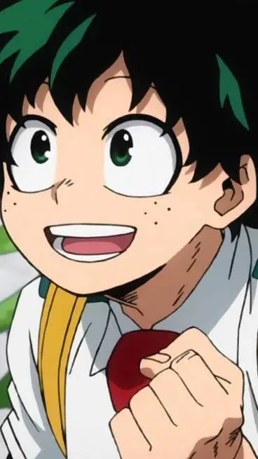 ai character: Izuku midoriya background