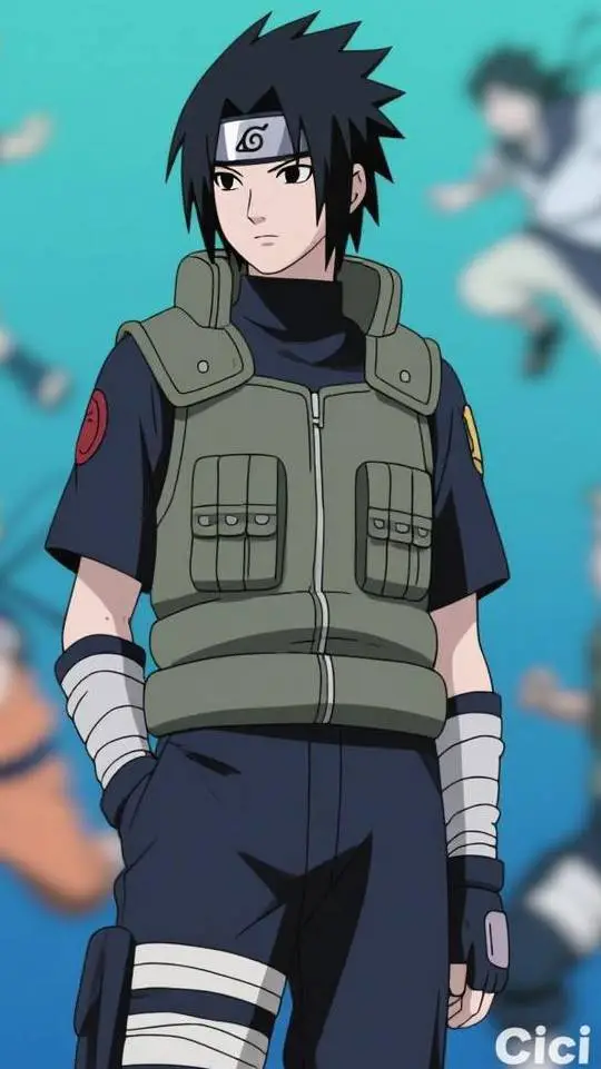 ai character: Sasuke Uchiha background