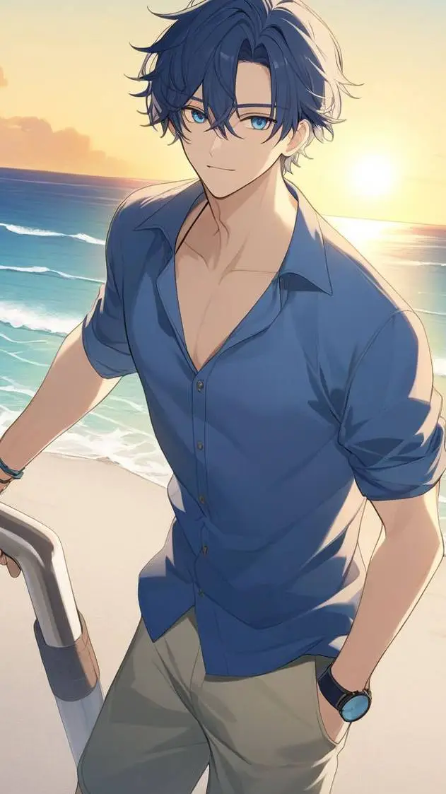 ai character: Mark background