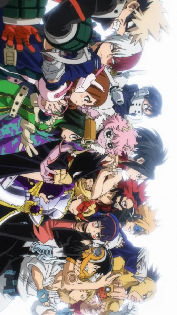 ai character: Bnha  background