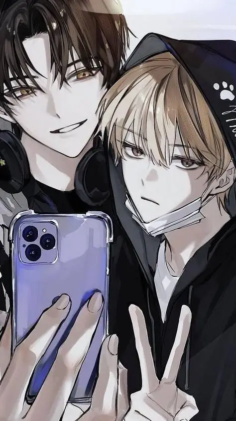 ai character: Lee und James  background