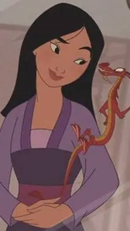 ai character: Mulan 🇩🇪 Film 1 background