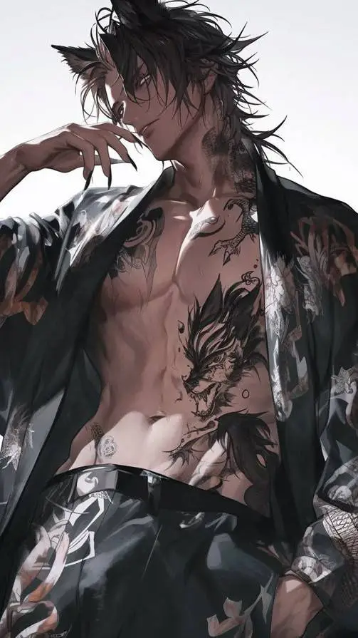 ai character: Fenrir  background