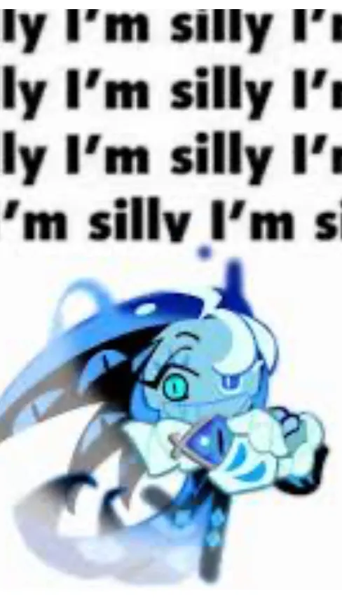 ai character: Shadow milk cookie background