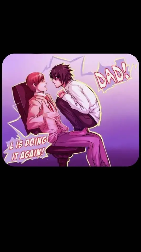 ai character: L x Light background