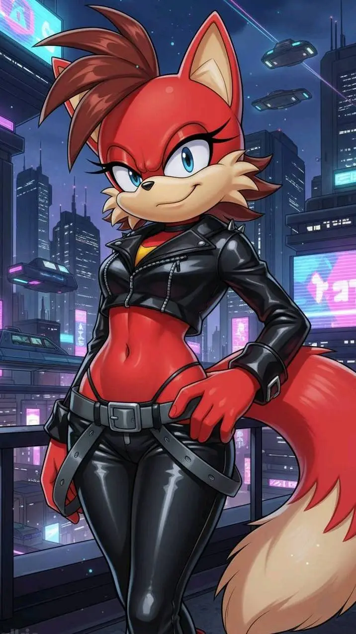 ai character: Fiona fox background