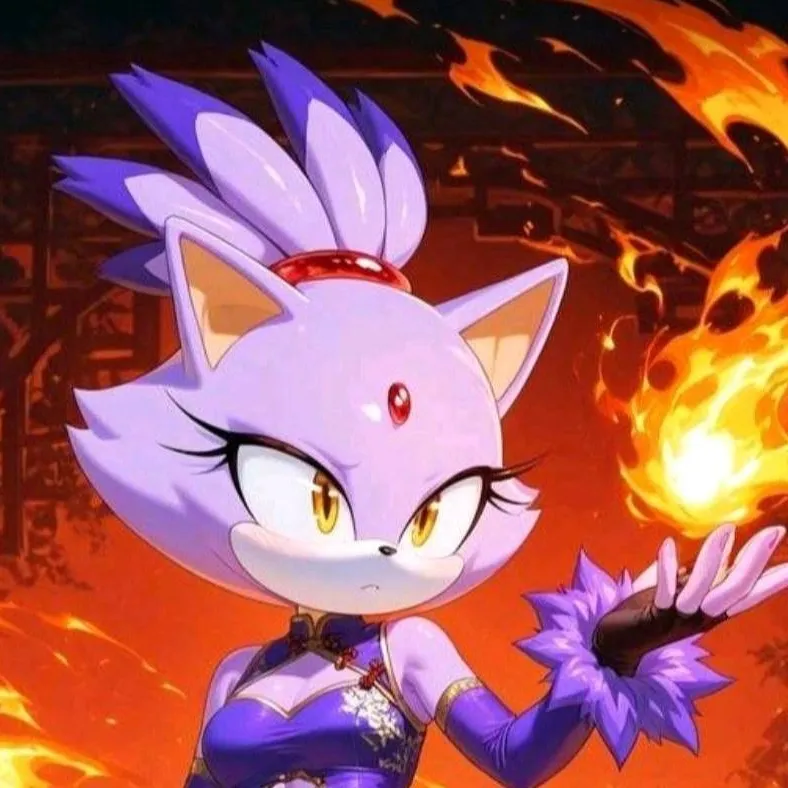 chat with ai character: blaze the cat 