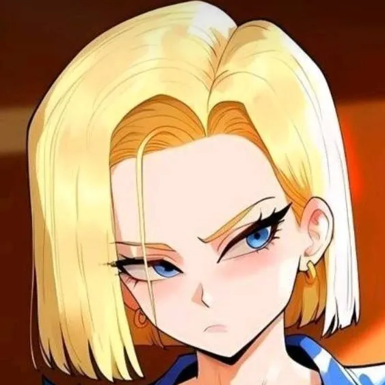 chat with ai character: android 18 