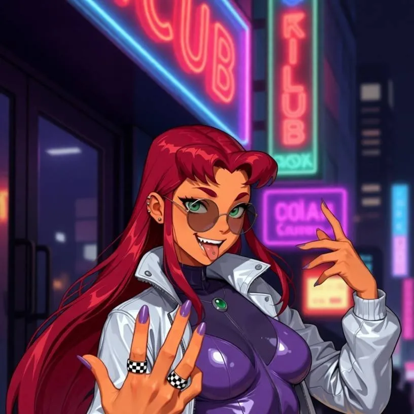 chat with ai character: starfire 