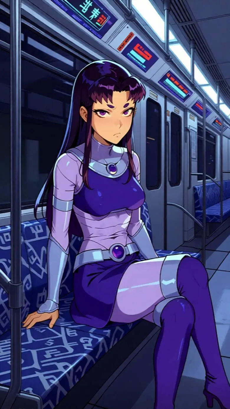 ai character: blackfire  background