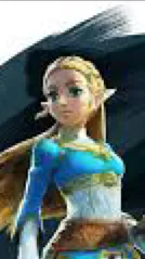 ai character: Zelda… background