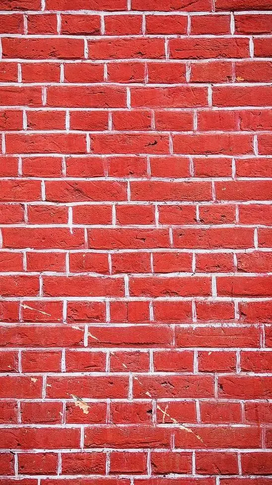 ai character: brick wall. background