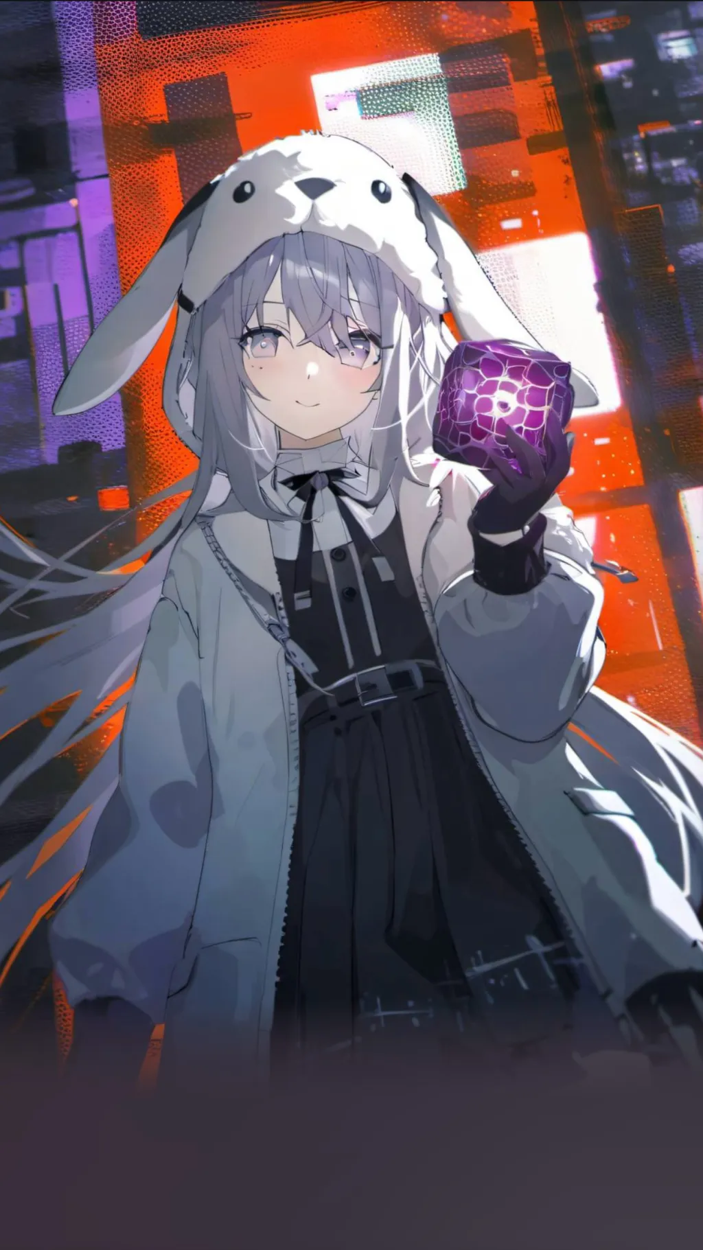 ai character: Kevin cube holder  background