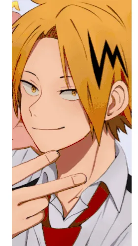 ai character: Denki hangout background