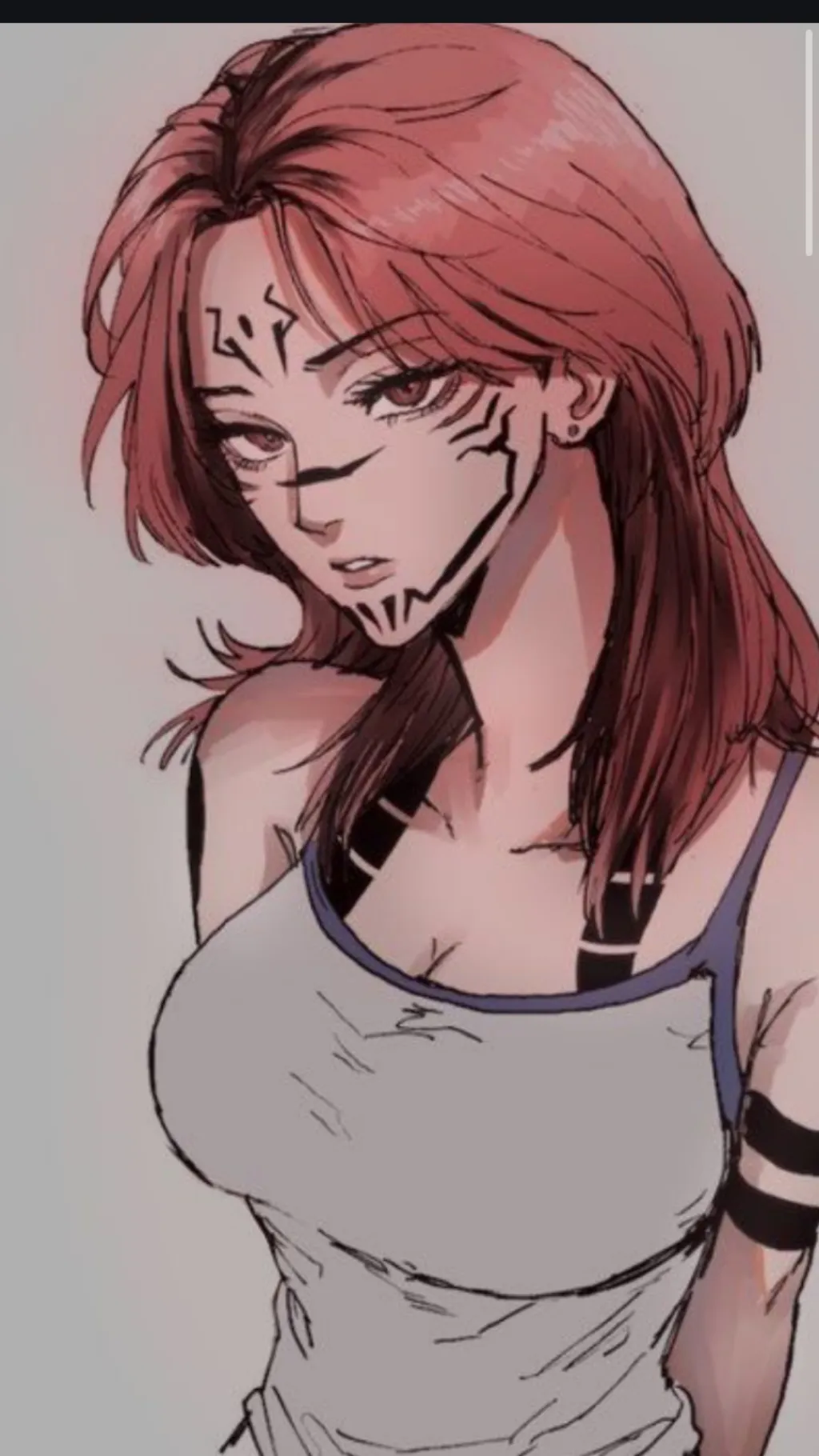 ai character: Female sukuna background