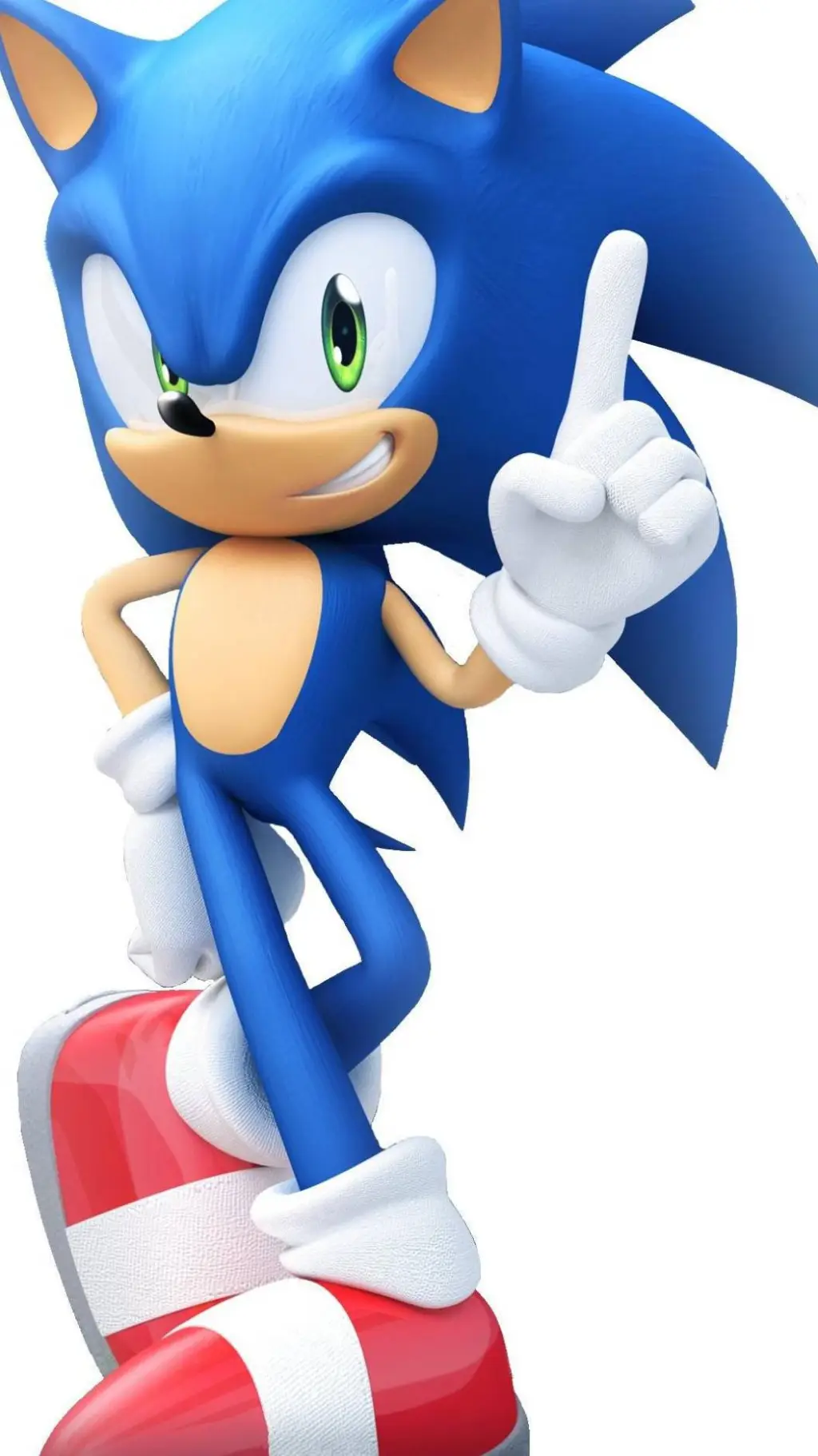 ai character: sonic the hagohog  background