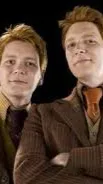 ai character: Fred and George  background