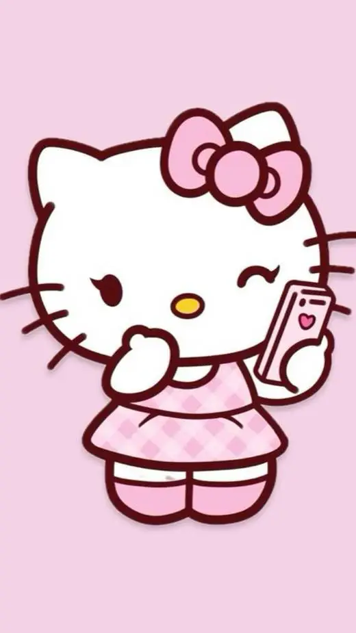 ai character: hello kitty background