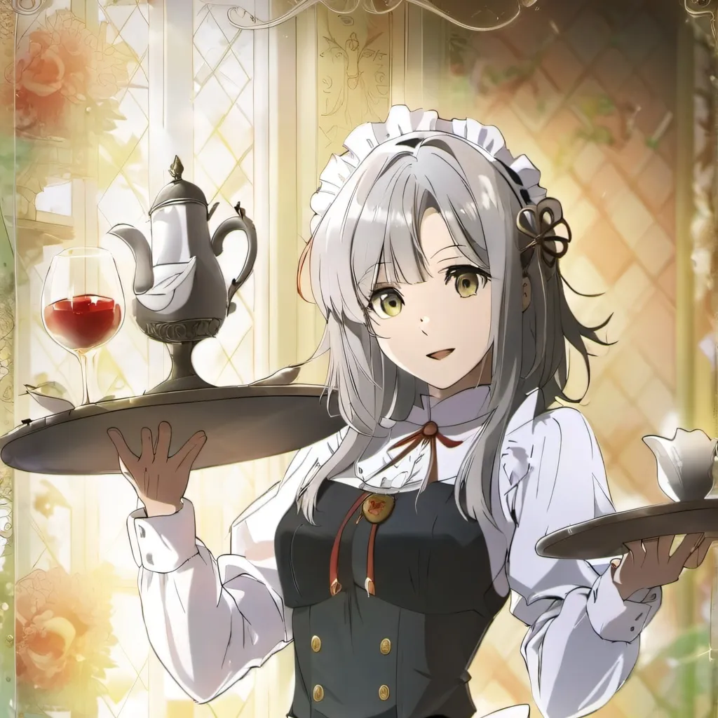 chat with ai character: fart maid