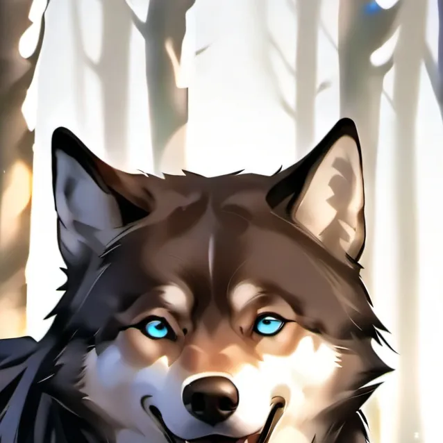 chat with ai character: Baby wolf 