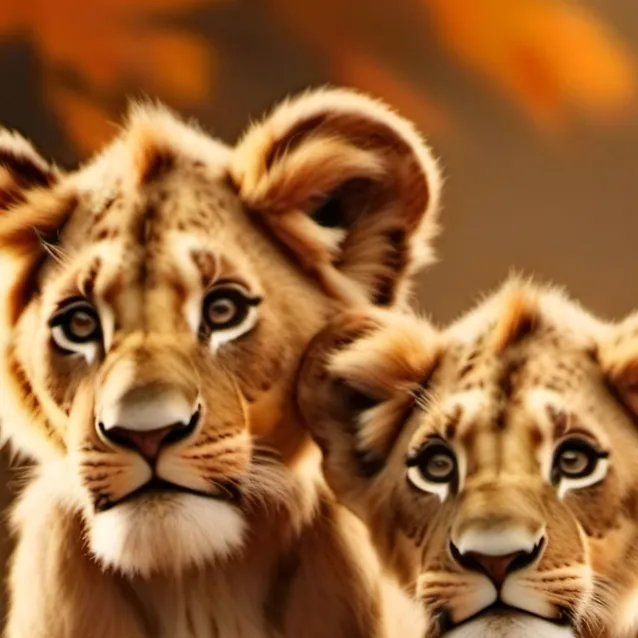 chat with ai character: simba & nala