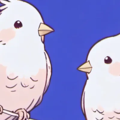 chat with ai character: Two bird on a wire