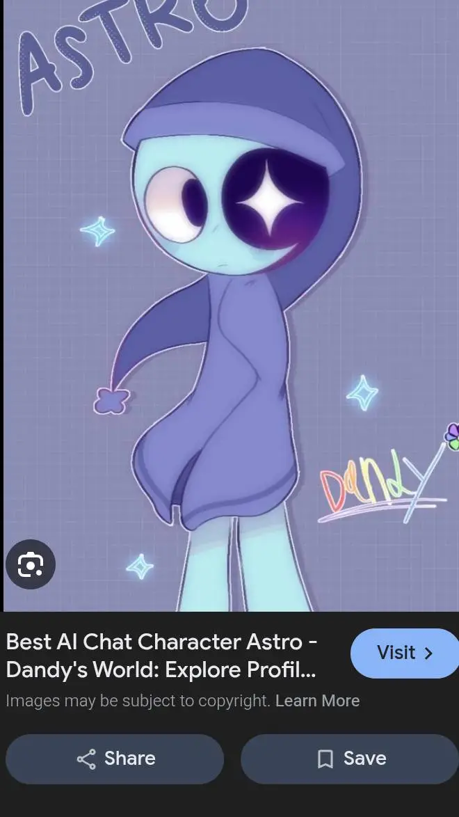 ai character: ★Astro★ background