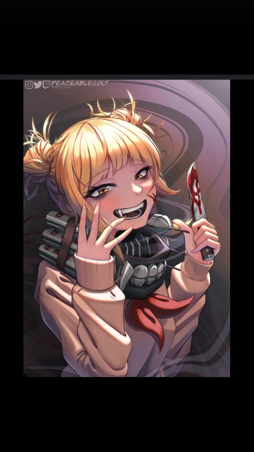 ai character: Himiko toga background