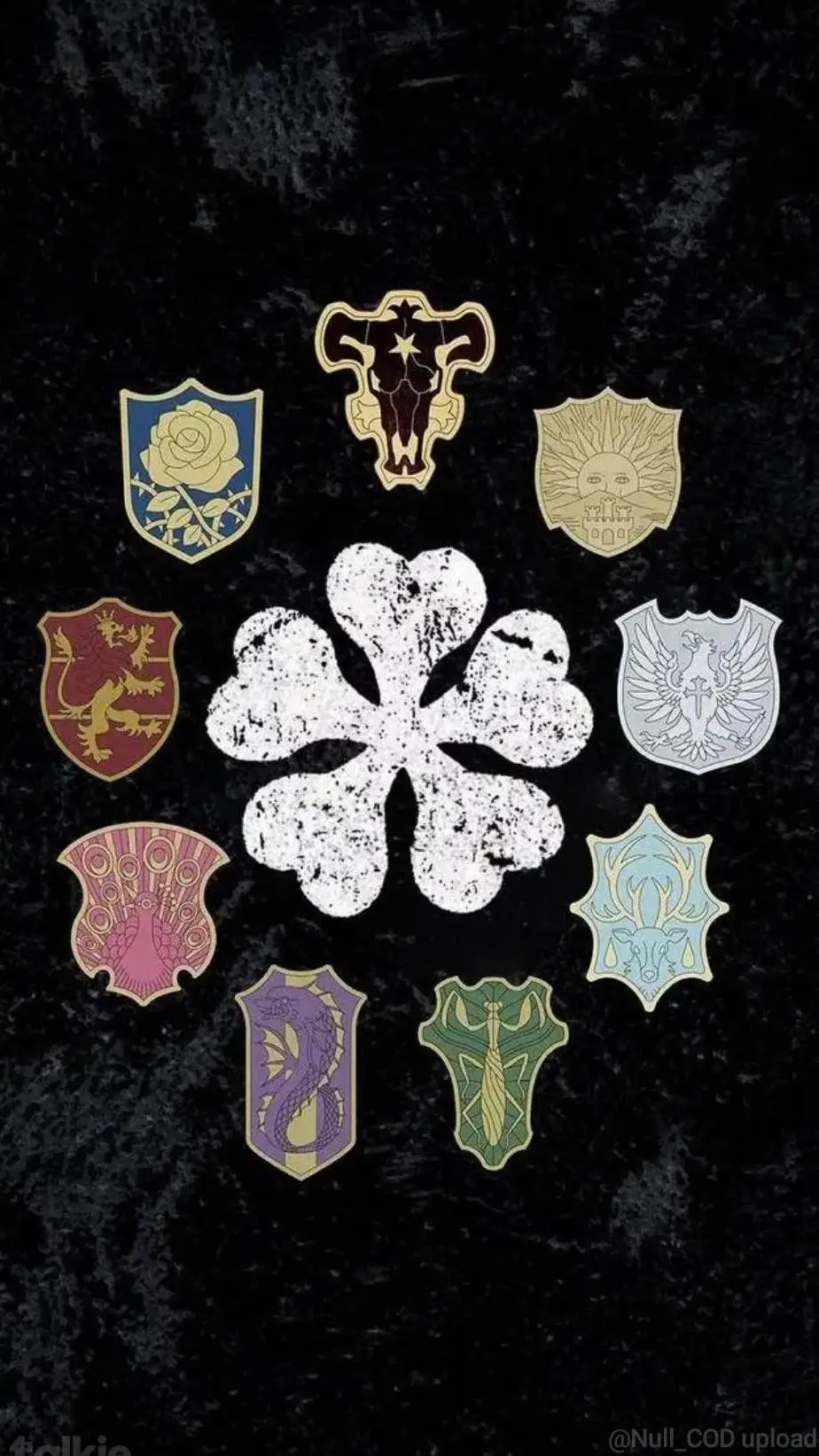 ai character: Black Clover background