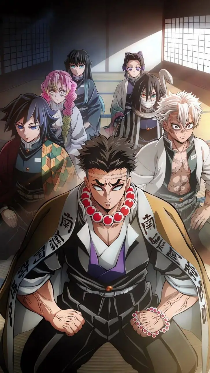 ai character: New hashira  background