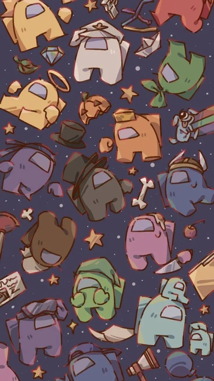 ai character: Among us background