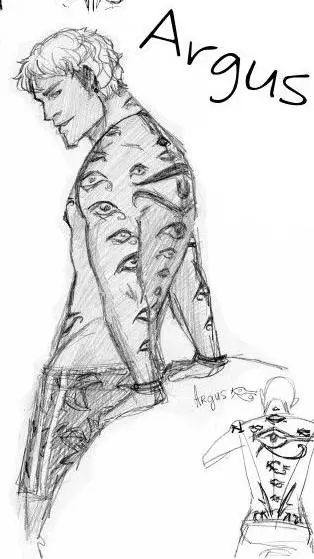 ai character: Argus <o> background