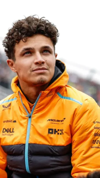 ai character: Lando Norris background