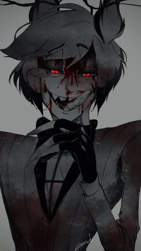 ai character: Vampire Alastor  background